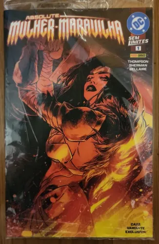 Absolute Mulher-Maravilha - vol. 1 - Capa Variante Exclusiva CCXP
