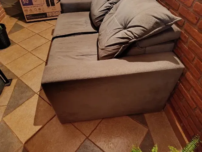 Sofá 2 lugares retrátil 