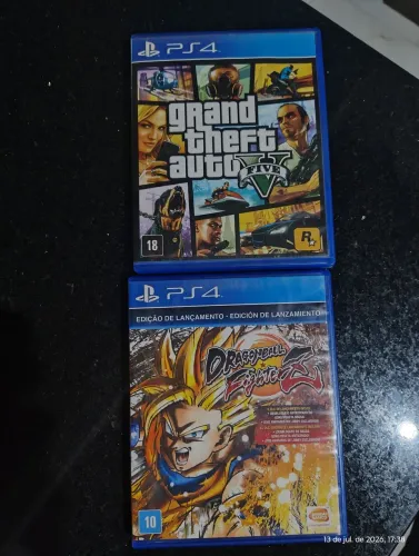 Vendo lote com 10 jogos ps4