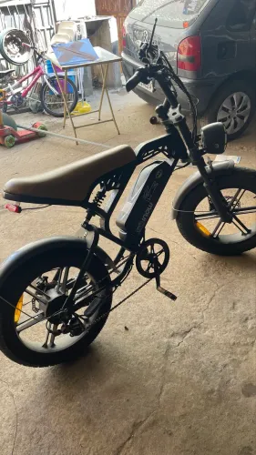 Bike elétrica v20 tenho nota fiscal