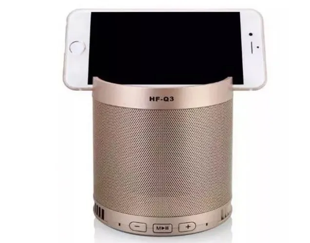 Caixa Som Bluetooth Q3 5w Rádio Fm Bateria Longa Duração Som De Qualidade