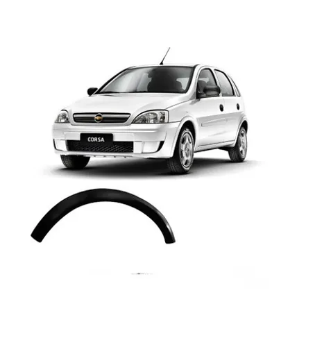 Moldura Paralama acabamento alargador Friso Dianteiro Corsa Hatch Sedan Montana valor unid