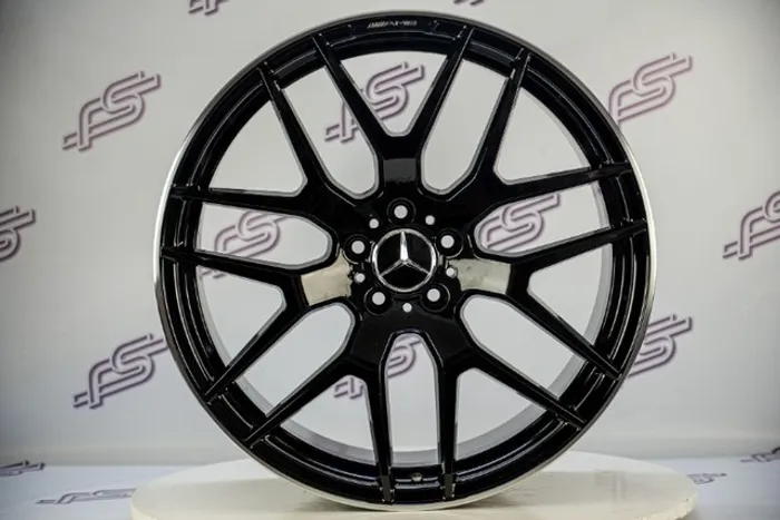 Rodas Mercedes AMG Preto Brilhante 5x112 - 21x10 aro 21 tala 10