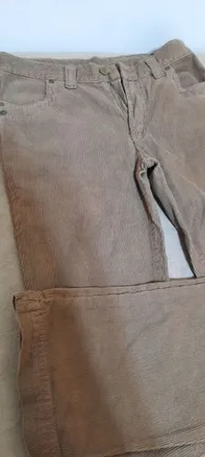 PARA OUTONO-INVERNO!!! Linda calça de veludo Vintage juvenil 14 nova super barato