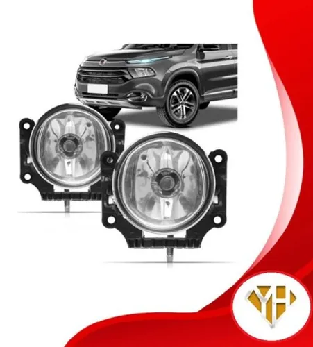 Farol Auxiliar Neblina Fiat Toro Ano:2015 Até 2022