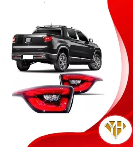 Lanterna Traseira Fiat Toro Com Led Ano: 2016 Até 2020