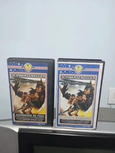 Conan+Guerreiros de Fogo Vhs original e dublado