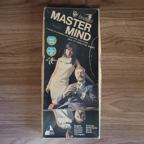 Jogo de tabuleiro vintage Invicta Master Mind - 1972