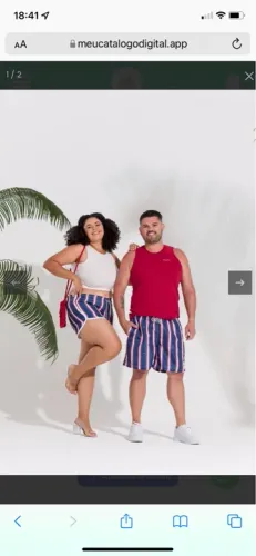 Conjunto de Roupas de Praia - Masculino e Feminino