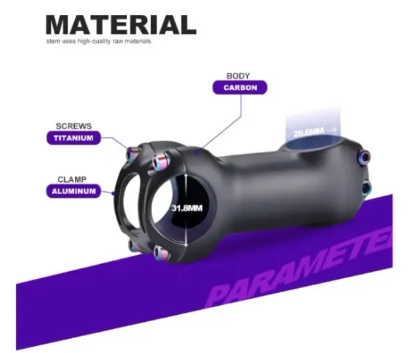 Og-evkin - Mesa de fibra Carbono e titânio -  T1000  80 x 10º , 90mm x 10º ou 100mm x 10?