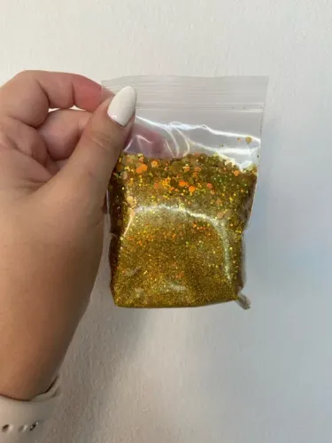 Glitter Dourado para Artesanato