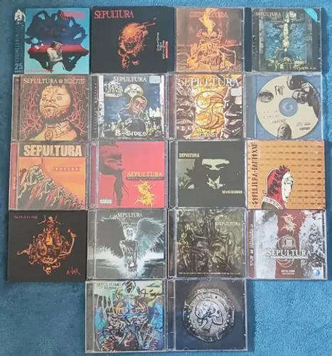 CD's Sepultura Lote Discografia Coleção