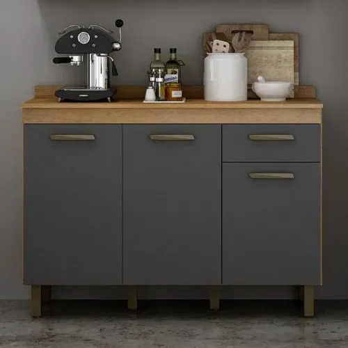 Balcão Cozinha São Luiz 3 Portas  rf7228m