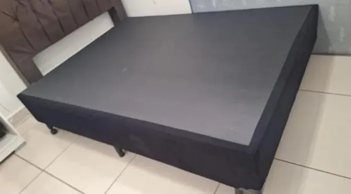 Base Box Casal no Suede R$289,99 Entrega Hoje!! Whatsapp *