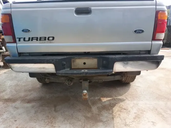 Parachoque Traseiro Cromado Ranger Xlt 1997 Ate 2004 Parachoque Ranger Cromado