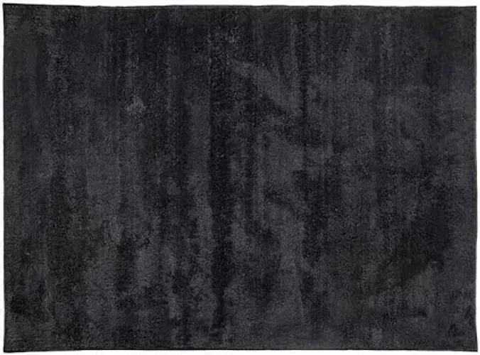 Tapete pelo macio 1,00x1,50 cor preta