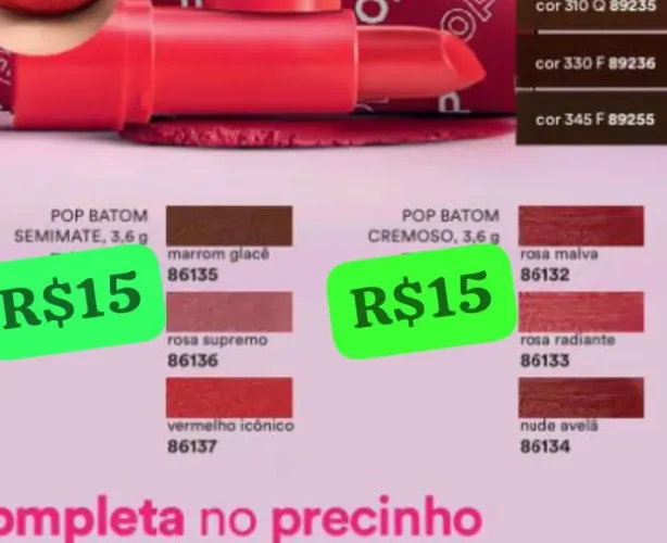 Batom Quem disse Berenice
