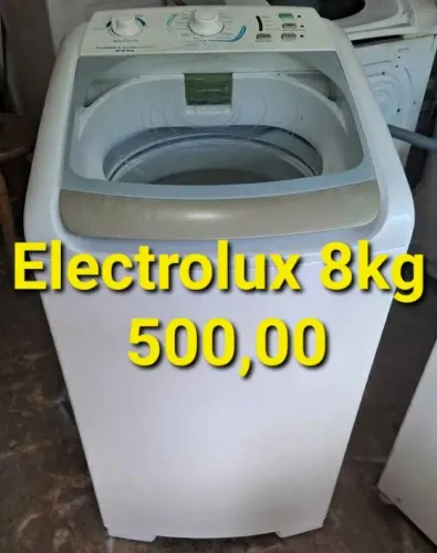 Máquina de Lavar Electrolux 8kg - R$500,00