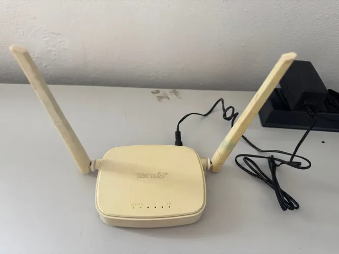 Roteador Tenda N301 - Wireless N 300?Mbps - 2 Antenas - Fácil Instalação