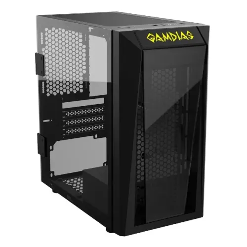 Gabinete Gamer Gamdias Talos E1 *Sem Fan Led* - Micro-ATX e Mini-ITX - WZetta