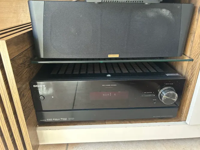 Receiver SONY 7.1 com caixa de som
