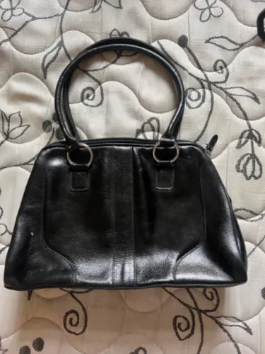 Bolsa preta feminina social trabalho casual dia-a-dia