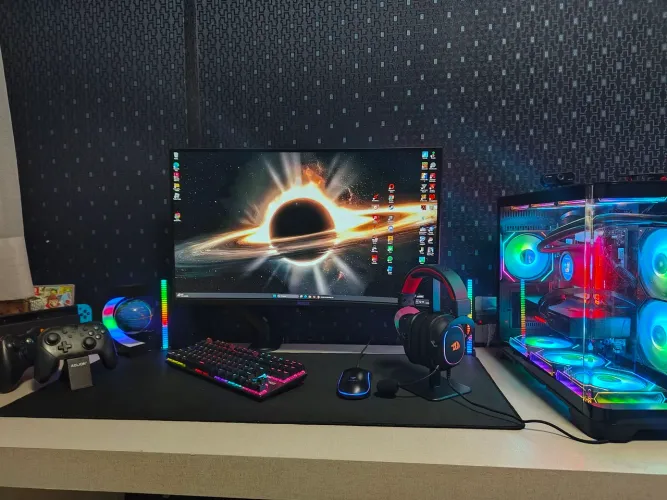 Pc gamer High End Com muita garantia e caixas