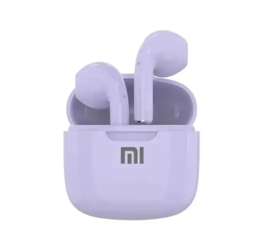 Fone de Ouvido Bluetooth 5.0 10 metros de alcance Cor Roxa Xiaomi XM006 25hs de Uso