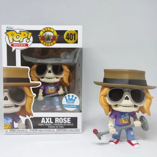 Disponível Funko Pop Axl Rose edição limitada 