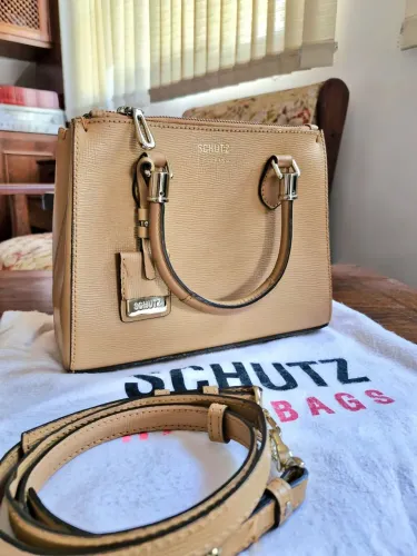 Bolsa Schutz Original Mini Tote Lorena Couro 