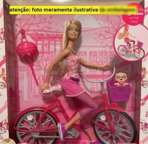 Bicicleta para Barbie.
