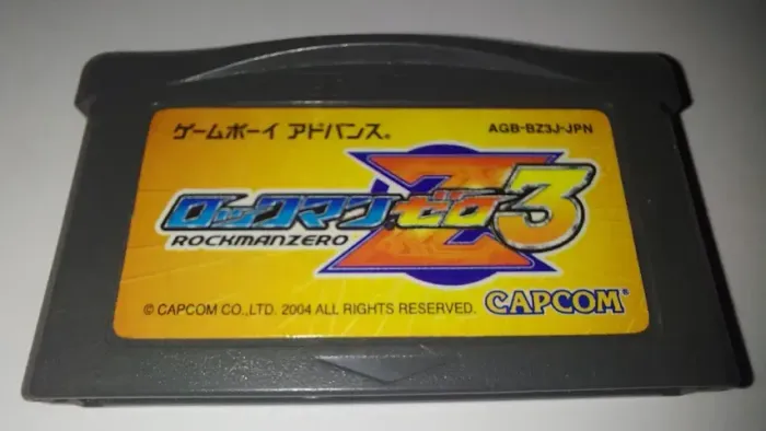 Mega Man Zero 3 Gba - Rock Man - Original- Japonês Game Boy (Usado)