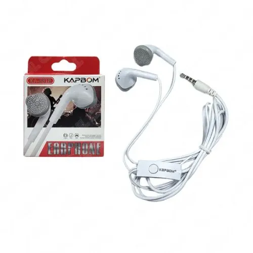Fone de Ouvido Com Fio P2 3.5mm e Microfone KAPBOM KA-5318