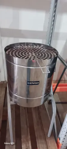 Churrasqueira Rotativa Metvisa Inox