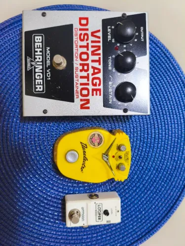 Pedais para guitarra! Super novos! 