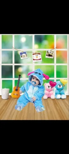 Macacão bebê Stitch infantil unissex 