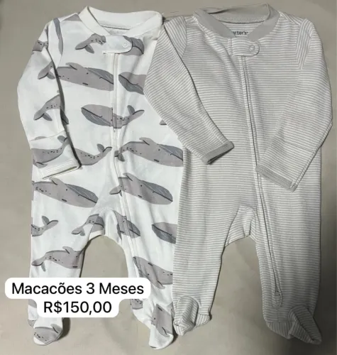 Macacões Carters 3 meses novos
