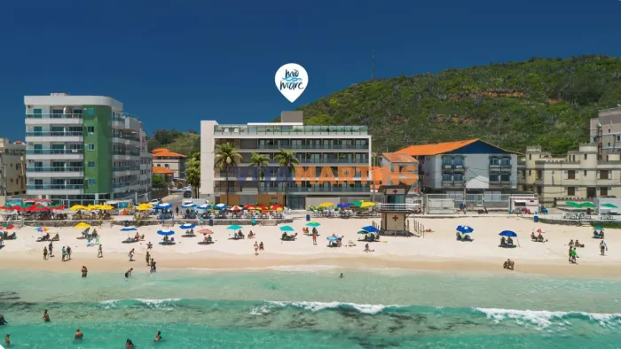 Lançamento! Stúdios a beira mar de 1 quarto com 30,56m² em Arraial do Cabo-RJ