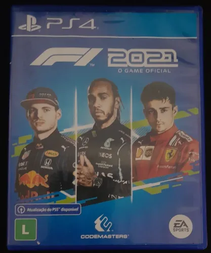 Jogo Fórmula 1 2021 Ps4 Mídia Física Usado Original