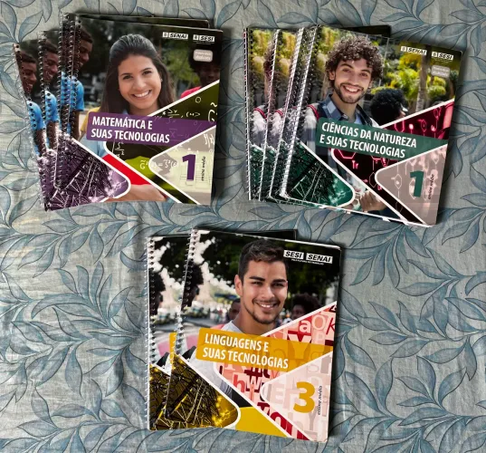 LIVROS DIDÁTICOS 1ª SÉRIE - SESI 