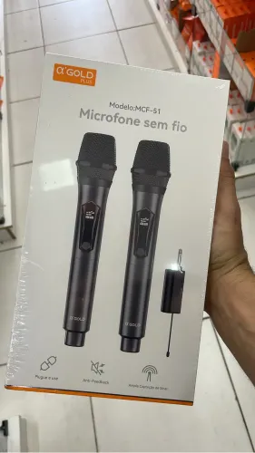 Microfone duplo