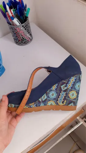 ANABELA AZUL PLATAFORMA 