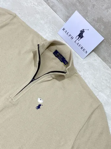 Suéter Ralph Lauren Gola Alta Meio Zíper Importado