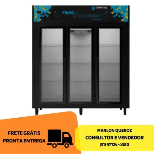 Refrigerador Auto serviço 3 Portas Ormifrio 127-220v