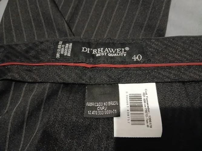 Terno blazer  e Calça  Risca de Giz