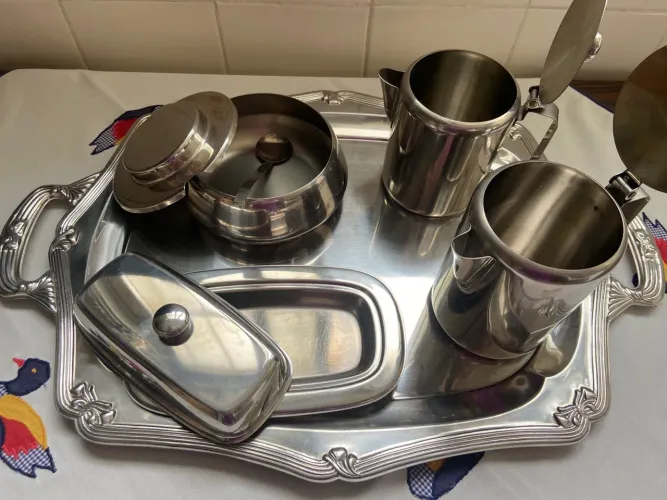 Aparelho para cha e café de Inox