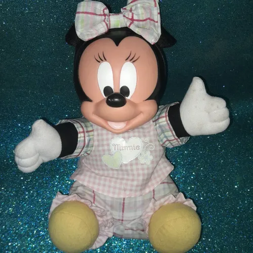 Boneca Minnie Mouse Disney original de Pelúcia Colecionável