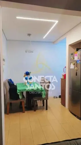 Sala Living em São Vicente - R$ 228 mil, Cod: 1164