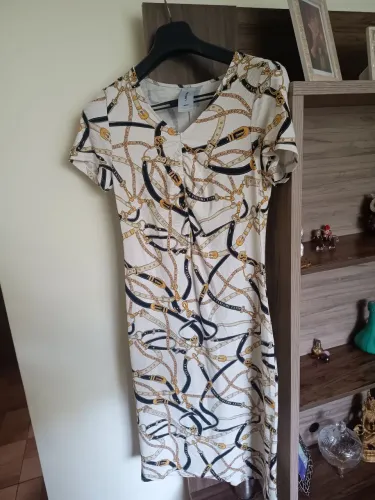Vestido Lança Perfume Original estampa de cintos