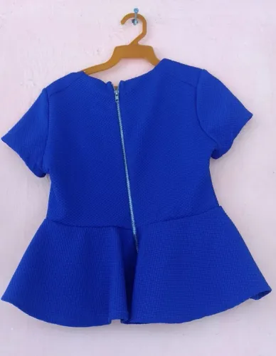 Blusa feminina azul